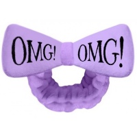 Бант-повязка для фиксации волос во время косметических процедур (011296, 5, Лавандовый, 1 шт)  фото, kupilegko.ru