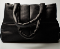 Кожаная сумка шоппер женская ASKENT S.94.bs.VV-BL  фото, kupilegko.ru