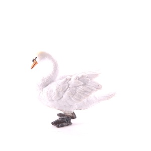 Лебедь фигурка птицы 887 GU  фото, kupilegko.ru