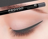 Гелевая подводка в карандаше для глаз Provoc gel eye liner (PV0089, 89, Светло-коричневый, 1 шт, 1 шт)  фото, kupilegko.ru