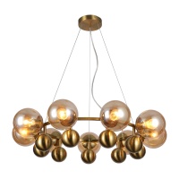 Подвесная люстра Gerhort G31006/9COP AMB  фото, kupilegko.ru