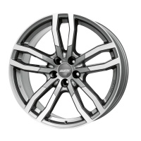 Литые колесные диски Alutec DriveX 8.5x19 5x120 ET40 D72.6 Metal Grey Front Polished (DRVX-85940R27-91)  фото, kupilegko.ru