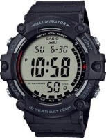 Японские наручные мужские часы Casio AE-1500WH-1AVEF. Коллекция Digital  фото, kupilegko.ru