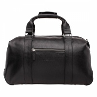 Кожаная дорожно-спортивная сумка Woodstock Black Lakestone 167 LS  фото, kupilegko.ru