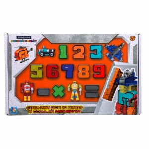 Трансботы Боевой расчет (10 цифр, 5 знаков, коробка) 38304 GU  фото, kupilegko.ru