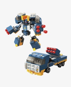 Конструктор 1TOY Blockformers Transbot Ураган-Скайбот 77092 GU  фото, kupilegko.ru