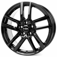 Литые колесные диски Rial Astorga Black 7.5x17 5x112 ET36 D66.6 Чёрный глянцевый (AST75736B62-6)  фото, kupilegko.ru
