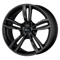 Литые колесные диски MAK LUFT Mat Black 8.5x19 5x112 ET25 D66.6 Чёрный матовый (F8590LFMB25WSX)  фото, kupilegko.ru
