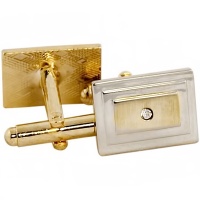 Запонки ювелирная медь, циркон, Gran Carro GC6303152  фото, kupilegko.ru