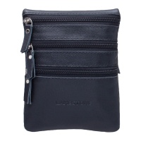 Небольшая мужская сумка через плечо Wesley Black Lakestone 98 LS  фото, kupilegko.ru