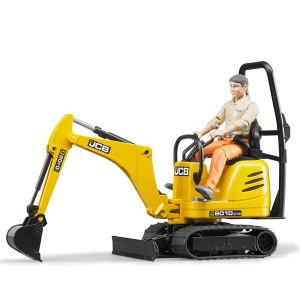 Мини экскаватор JCB 8010 CTS и рабочий 9360 GU  фото, kupilegko.ru