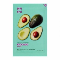 Смягчающая тканевая маска с авокадо Holika Holika Pure Essence Mask Sheet Avocado  фото, kupilegko.ru