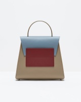 Кожаная сумка женская FETICHE S.007.med. Maroon 3449 FT  фото, kupilegko.ru