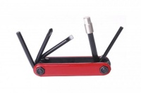 Ключ многофункциональный, KL-9804A, 8 шт., Набор шестигранников, KENLI (RKLTL9804A01) Kenli  фото, kupilegko.ru