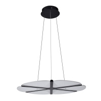 Подвесная светодиодная люстра Gerhort G61316/6BK CL  фото, kupilegko.ru