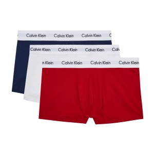 Трусы CALVIN KLEIN 3 Pack Trunks - Cotton Stretch CK0000U2662G 363855 SP  фото, kupilegko.ru