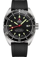 Швейцарские наручные мужские часы Swiss Military SMA34100.06. Коллекция Titanium 300  фото, kupilegko.ru