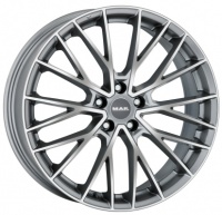 Литые колесные диски MAK SPECIALE  11.5x22 5x112 ET40 D66.6 Серый с полированной лицевой частью (F1522LDHM40WS2X)  фото, kupilegko.ru
