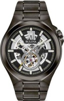 Японские наручные мужские часы Bulova 98A179. Коллекция Maquina  фото, kupilegko.ru