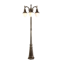 Столб фонарный уличный Arte Lamp Vienna A1317PA-3BN  фото, kupilegko.ru