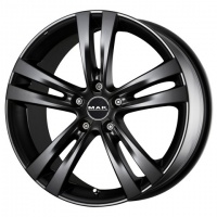Литые колесные диски MAK ZENITH  Mat Black 7x17 5x114.3 ET50 D76 Чёрный матовый (F7070ZHMB50F4)  фото, kupilegko.ru