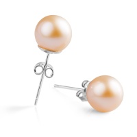 Серьги серебро, сережки серебро, жемчуг, NP3827  фото, kupilegko.ru