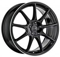 Литые колесные диски Oz Racing Veloce GT 8x18 5x108 ET45 D75 Чёрный глянцевый с полированным ободом (W01977202D4)  фото, kupilegko.ru