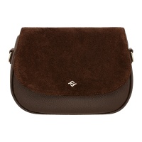 Женская сумка Lauren Brown Suede Lakestone 56130 LS  фото, kupilegko.ru