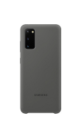 Чехол-крышка Samsung EF-PG980TJEGRU для Galaxy S20, силикон, серый  фото, kupilegko.ru