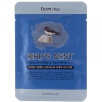 Тканевая маска с экстрактом ласточкиного гнезда Visible Difference Bird's Nest Aqua Mask Pack  фото, kupilegko.ru