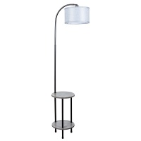 Торшер Arte Lamp Combo A4055PN-1BK  фото, kupilegko.ru