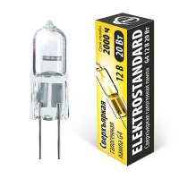 Галогенная лампа Elektrostandard G4 G4 12V20W Super Light сверхъяркая  фото, kupilegko.ru