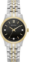 Японские наручные женские часы Bulova 98P196. Коллекция Diamonds  фото, kupilegko.ru