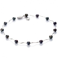 Ожерелье серебро, жемчуг, NP1656  фото, kupilegko.ru