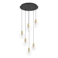Подвесная светодиодная люстра Eglo 390279  фото, kupilegko.ru