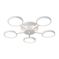 Потолочная светодиодная люстра Gerhort G61341/5WT  фото, kupilegko.ru