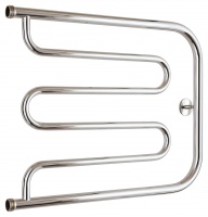 Полотенцесушитель водяной Стилье ТАНДЕМ 500х650 резьба-cгон 1 00011-5065 AV  фото, kupilegko.ru