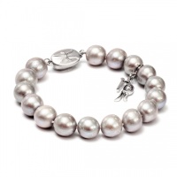 Браслет серебро, жемчуг, NP2046  фото, kupilegko.ru