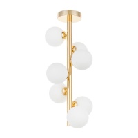 Подвесная люстра Lumina Deco Marsiada LDC 6033-7 F.GD  фото, kupilegko.ru
