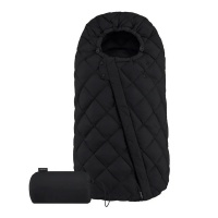 Тёплый конверт для коляски Cybex Sn?gga Deep Black  фото, kupilegko.ru