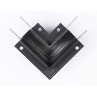 Коннектор L-образный для встраиваемого шинопровода Ambrella light Track System Magnetic GL3354  фото, kupilegko.ru