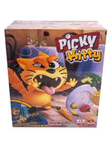Настольная игра для детей ГОЛОДНЫЙ КОШАК (Picky Kitty) 53706 GU  фото, kupilegko.ru