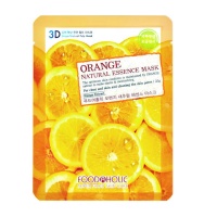 Маска для лица FoodaHolic Orange Natural Essence Mask FoodaHolic  фото, kupilegko.ru
