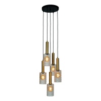 Подвесная люстра Lucide Coralie 45498/05/02  фото, kupilegko.ru