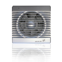 Вентилятор вытяжной Soler & Palau DECOR-200 C SILVER  фото, kupilegko.ru