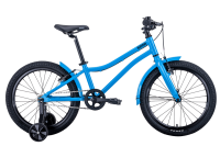 Велосипед Kitez 20 (20" 1 ск. рост. OS) 2020-2021, голубой, 1BKB1K301T05 Bear Bike  фото, kupilegko.ru