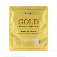 Гидрогелевая маска для лица с золотом Petitfee  фото, kupilegko.ru