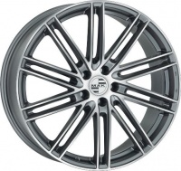 Литые колесные диски MAK Leipzig 11.5x22 5x130 ET69 D71.6 Серый с полированной лицевой частью (F1522LZQM69KY7)  фото, kupilegko.ru