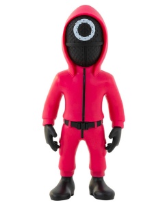 Коллекционная фигурка Minix The Squid game Игра в кальмара Охранник в маске 12 см 108693 GU  фото, kupilegko.ru