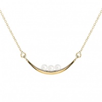 Серебряное колье, серебро, жемчуг, NP3777  фото, kupilegko.ru